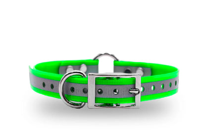 Dog Collars - 1” Reflexive Dayglo Collars